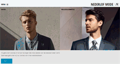 Desktop Screenshot of nederlofmode.nl