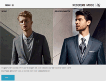 Tablet Screenshot of nederlofmode.nl
